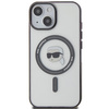 Karl Lagerfeld KLHMP15SHKHNOTK iPhone 15 6.1" transparent hardcase IML Karl`s Head MagSafe