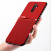 Etui SAMSUNG GALAXY A72 Nexeri Biznes Magnetyczne czerwone