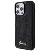 Guess Pailletten Script Metallhülle für iPhone 15 Pro – Schwarz