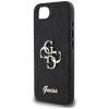 Guess Fixed Glitter Big 4G case for iPhone 16e - black