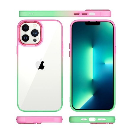 Case SAMSUNG GALAXY S23+ MX Rainbow red-green