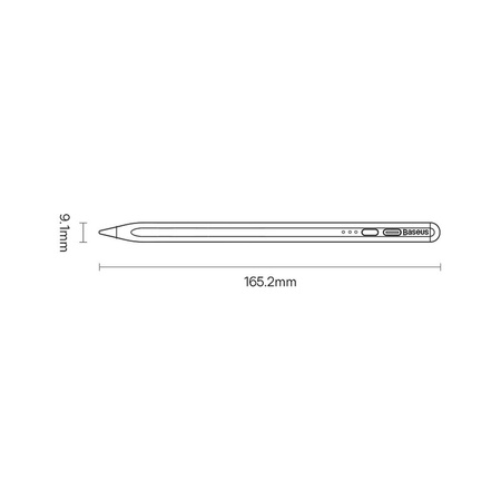 Aktiver Stift für iPad Baseus Smooth Writing 2 SXBC060202 – weiß