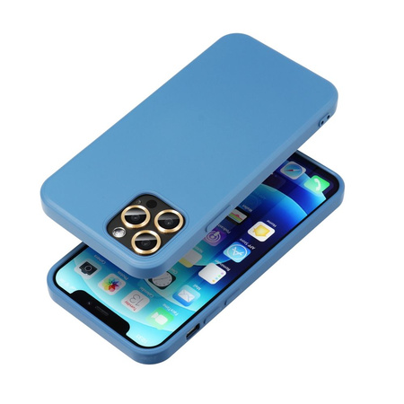 Futerał SILICONE do SAMSUNG Galaxy A35 5G niebieski