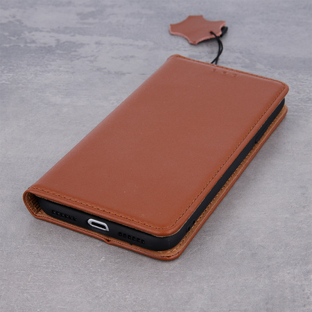 Etui skórzane Smart Pro do iPhone 16 6,1&quot; brązowe