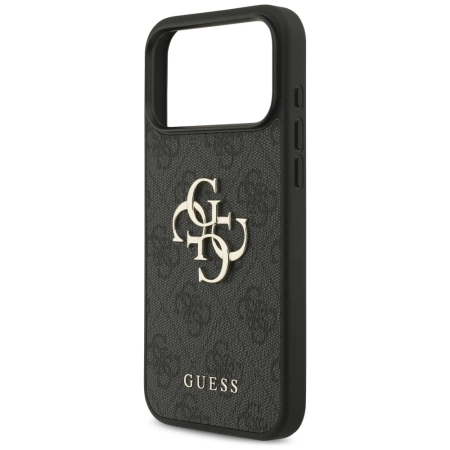 Guess 4G Big Logo Case für iPhone 17 Pro Max - Schwarz