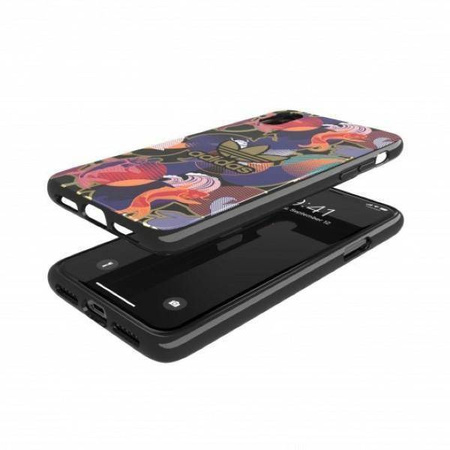Original Handyhülle IPHONE X / XS Adidas OR Snap Case AOP CNY (44847) mehrfarbig