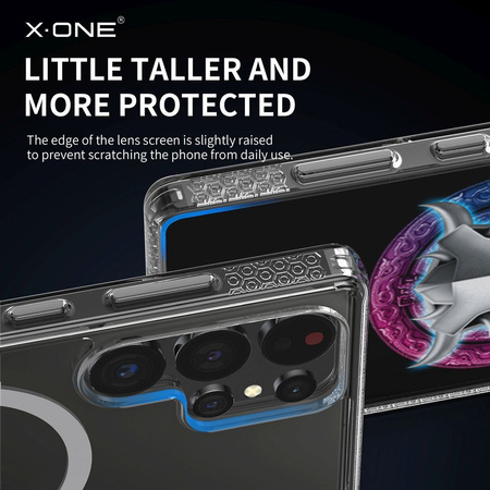 Futerał X-ONE Dropguard Magnetic Case Pro (kompatybilny z MagSafe) - do Samsung Galaxy S25 Plus