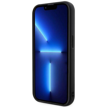 Karl Lagerfeld KLHCP14X3DRKHNK iPhone 14 Pro Max 6.7&quot; schwarz/schwarz Hardcase Rubber Choupette 3D