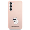 Karl Lagerfeld Silicone NFT Choupette - Etui Samsung Galaxy S23+ (różowy)