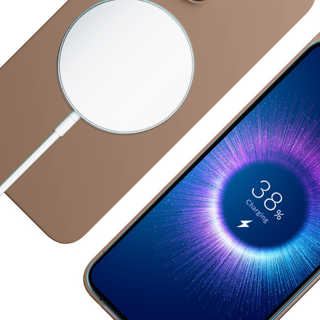 Apple iPhone 14 Pro Max - 3mk Hardy MagSilicone Gold