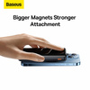 Baseus Magnetic Bracket Power Bank mit MagSafe Wireless Charging 10000mAh 20W Overseas Edition Blau (PPCX000203) + USB Type C Baseus Xiaobai Series 60W 0.5m
