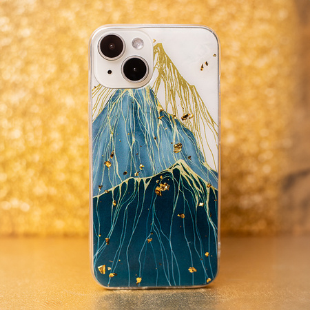 Nakładka Gold Glam do iPhone 14 Pro 6,1" Mountain