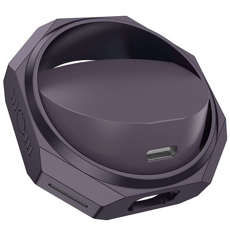 HOCO słuchawki bezprzewodowe bluetooth EW70 czarno fioletowe