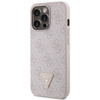 Original Handyhülle IPHONE 13 PRO MAX Guess Hardcase Crossbody 4G Metal Logo (GUHCP13XP4TDSCPP) rosa
