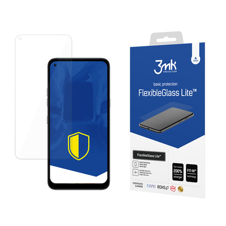 Szkło Hybrydowe LG K61 / K61S 3mk Flexible Glass Lite cienkie (0.16mm)