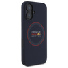 Red Bull RBHMP16M24SIILVR iPhone 16 Plus  6.7" hardcase granatowy/navy Silicone Red Ring MagSafe