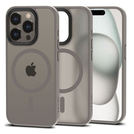 Etui APPLE IPHONE 15 PRO Tech-Protect Magmat MagSafe Titanium