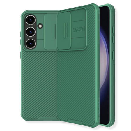 Nillkin CamShield Pro Panzerhülle mit Kameraabdeckung für Samsung Galaxy S24+ – Grün