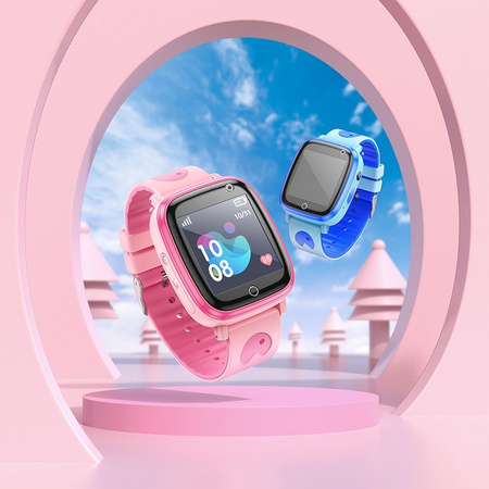 HOCO smartwatch dla dzieci z funkcją rozmowy Y100 niebieski