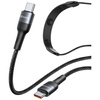 Kabel USAMS SJ759 U89 100W Fast Charging z masażerem czarny