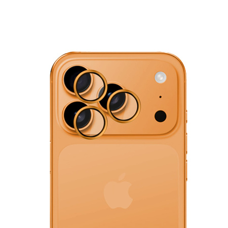 Apple iPhone 17 Pro /17 Pro Max- HARDY Lens Protection Pro  Orange
