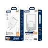JELLICO wall charger EU57 PD 20W 1xUSB-C + 1xUSB QC3.0 + cable USB-C - Lightning White