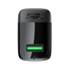Acefast A90 GaN USB-A QC 18W Netzwerkladegerät – Schwarz
