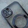 Nakładka Color Chrome Magsafe do iPhone 12 6,1" czarna