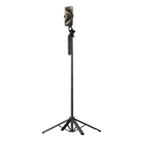 Selfie stick WH181-Y1S teleskopowy statyw 1.75m ze stopu aluminium z uchwytem na telefon - czarny