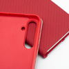 Kabura LUNA Book Carbon do SAMSUNG S25 Edge czerwony