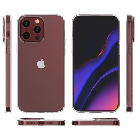 Etui iPhone 15 Pro Max z serii Ultra Clear w kolorze przezroczystym