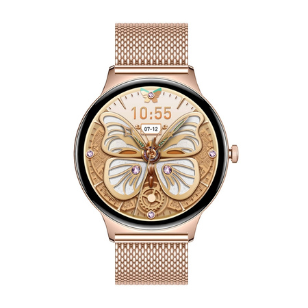 Smartwatch Colmi V89 (stal nierdzewna złoty)