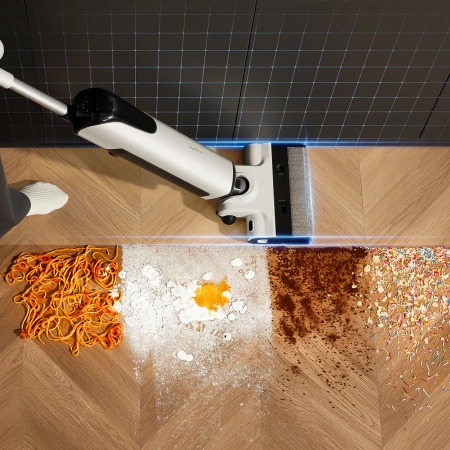 Odkurzacz pionowy UWANT D700 z funkcją mopowania i stacją ładowania - biały