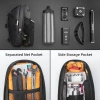 Rockbros C7-1 wasserdichte Fahrradtasche mit Sattelbefestigung 1,5l - Schwarz