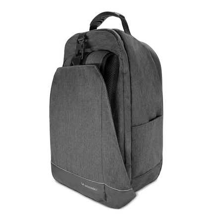 Wozinsky bicycle trunk bag backpack 2in1 40l black (WBB33BK)