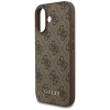 Guess 4G Classic Case for iPhone 17 - Brown