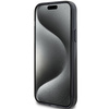 Karl Lagerfeld KLHMP15SHMRSKCK iPhone 15 6,1&quot; schwarz/schwarz Hardcase Ringständer Karl&amp;Choupette MagSafe