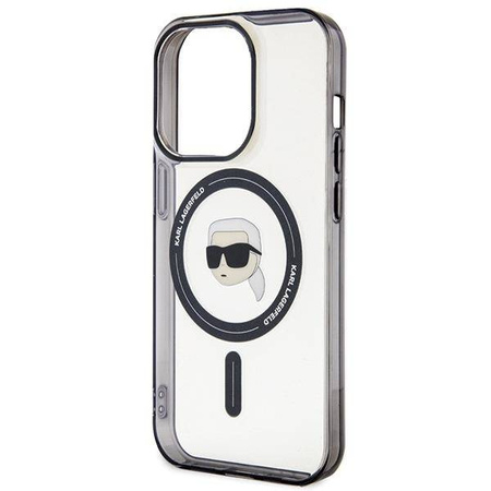 Etui Karl Lagerfeld KLHMP15LHKHNOTK na iPhone 15 Pro - przezroczyste