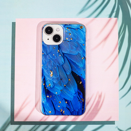 Nakładka Gold Glam do Samsung Galaxy A25 5G (global) Blue