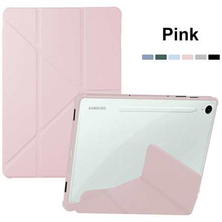 Etui Stand Samsung Tab S10+ różowe/pink