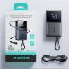 Joyroom JR-PR1 10000mAh 22.5W Powerbank with Built-in Retractable USB-C Cable - Black