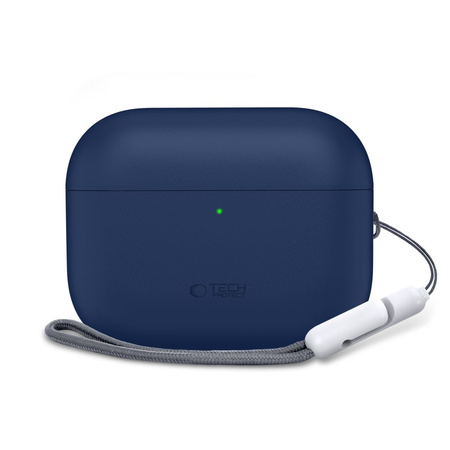 TECH-PROTECT SILICONE APPLE AIRPODS PRO 3 NAVY BLUE