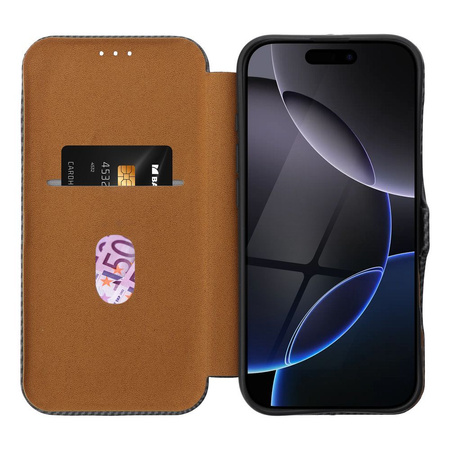 Kabura FOLIO Side Magnet do IPHONE 16 PLUS czarny