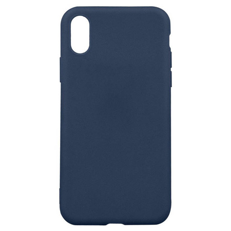 Nakładka Matt TPU do Samsung Galaxy M55 5G ciemnoniebieska
