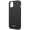Original Case IPHONE 14 PLUS Karl Lagerfeld Hardcase Saffiano Mono Metal Logo (KLHCP14MSAKLHPK) black