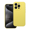 Futerał SILICONE 2mm do IPHONE 16e (SE 4 2025) żółty