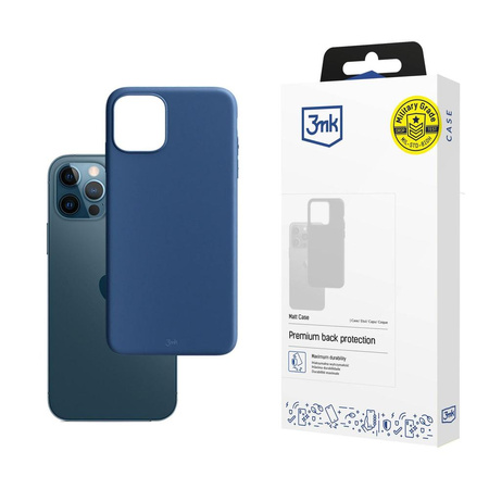 Apple iPhone 12/12 Pro - 3mk Matt Case blueberry