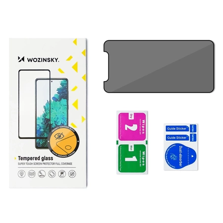 Wozinsky Privacy Glass gehärtetes Glas mit Anti-Spionage-Filter für Samsung Galaxy S24+