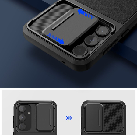 Etui SAMSUNG GALAXY A55 5G Tech-Protect Velar Cam+ czarne