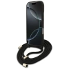 Guess 4G Big Logo Cord Stap Crossbody Case für iPhone 17 Pro - Braun